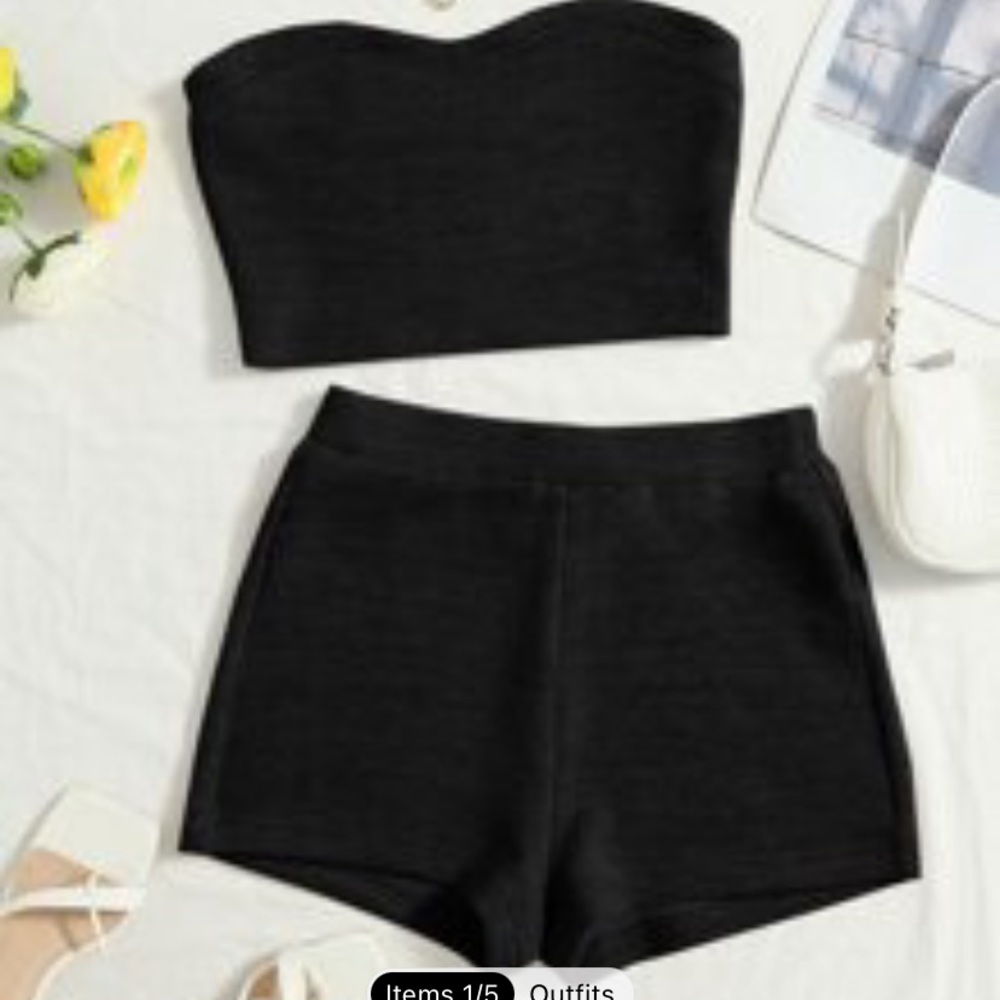 Tube and shorts set